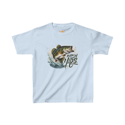 Rippin Lips Fishing Youth Gildan Short Sleeve Tee