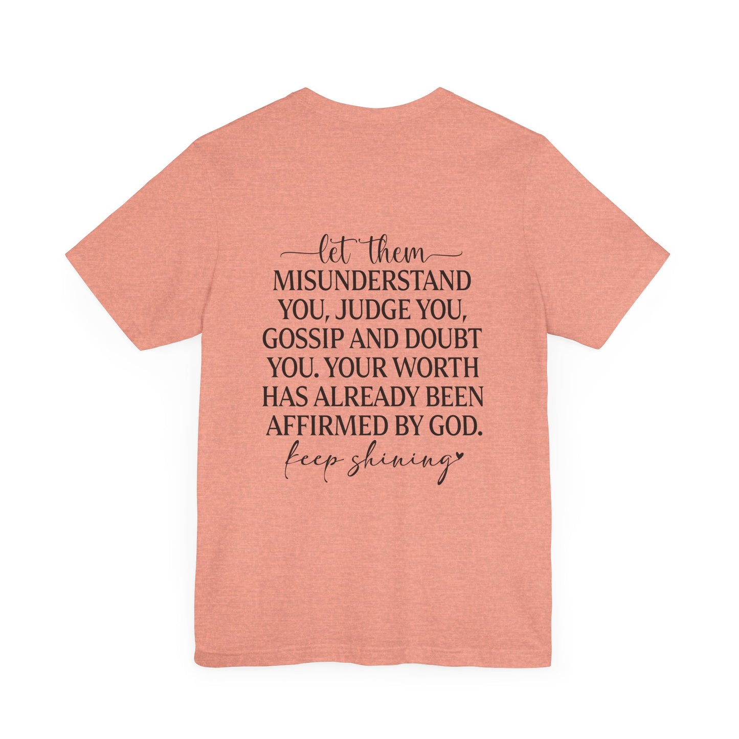 Let Them & Keep Shining Women's Graphic Tee