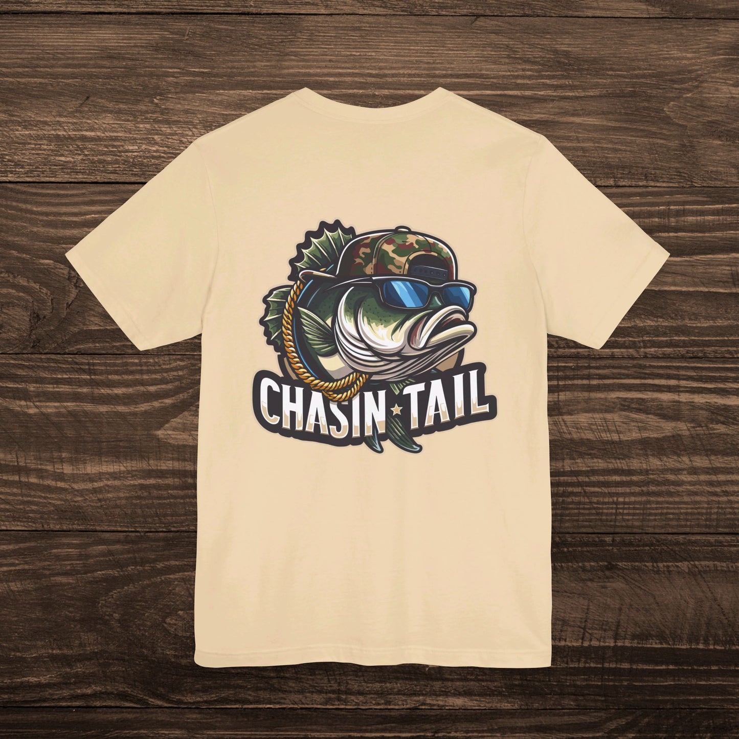 Chasin' Tail Fishing Bella Canvas Men's Tee Shirt