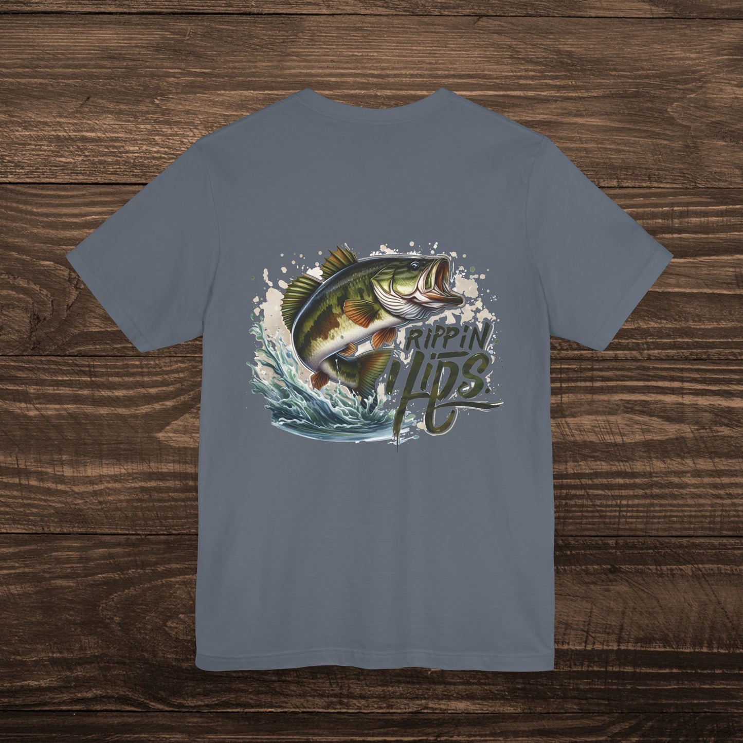 Rippin Lips Fishing Bella Canvas Men's Tee Shirt