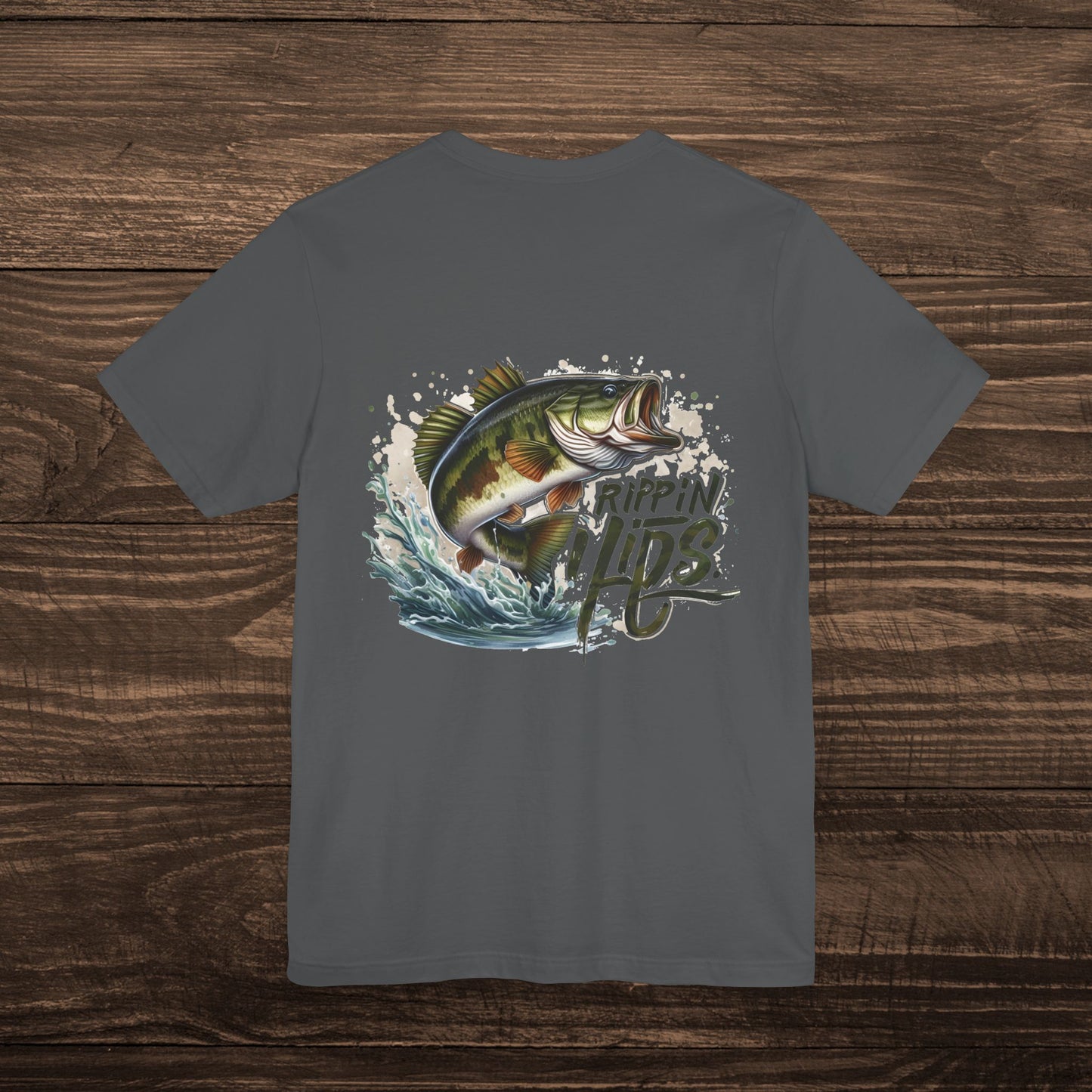 Rippin Lips Fishing Bella Canvas Men's Tee Shirt