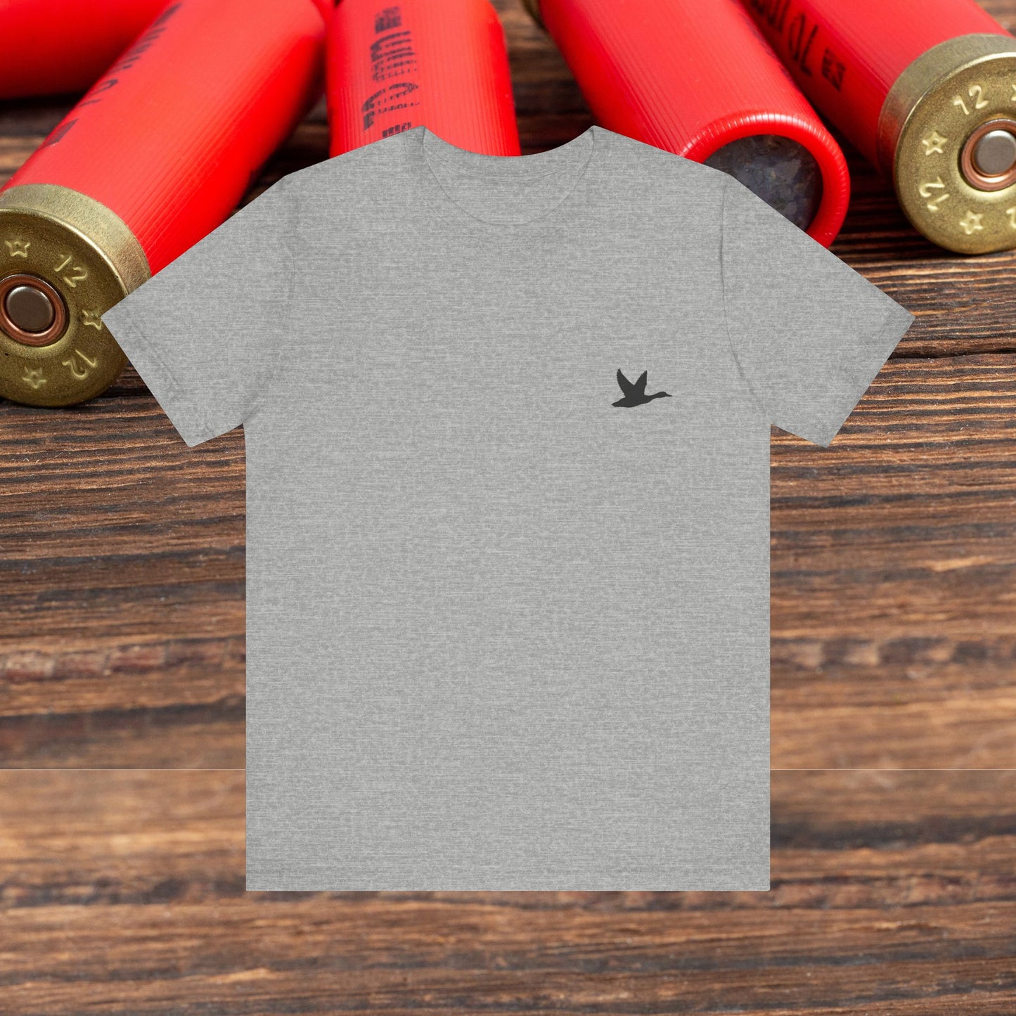 Duck Hunting “Smoking Quack” Men's Bella Canvas Short Sleeve Tee