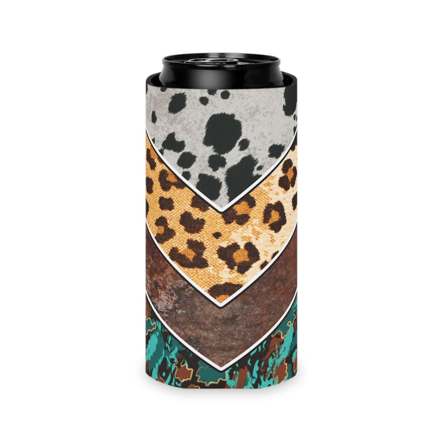 Western Style Can Koozies *Multiple Styles & 12oz or Slim Can Options*