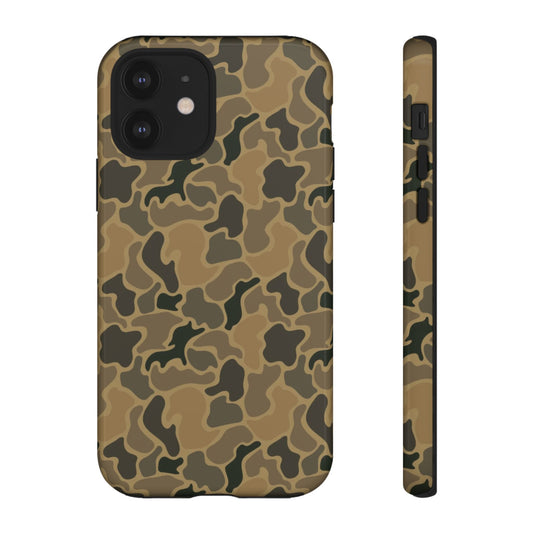 Brown Old Skool Camo IPhone Tough Cases