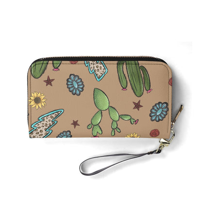 Desert Oasis Western PU Leather Wallet