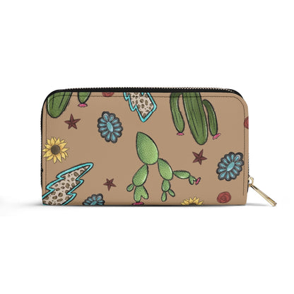 Desert Oasis Western PU Leather Wallet