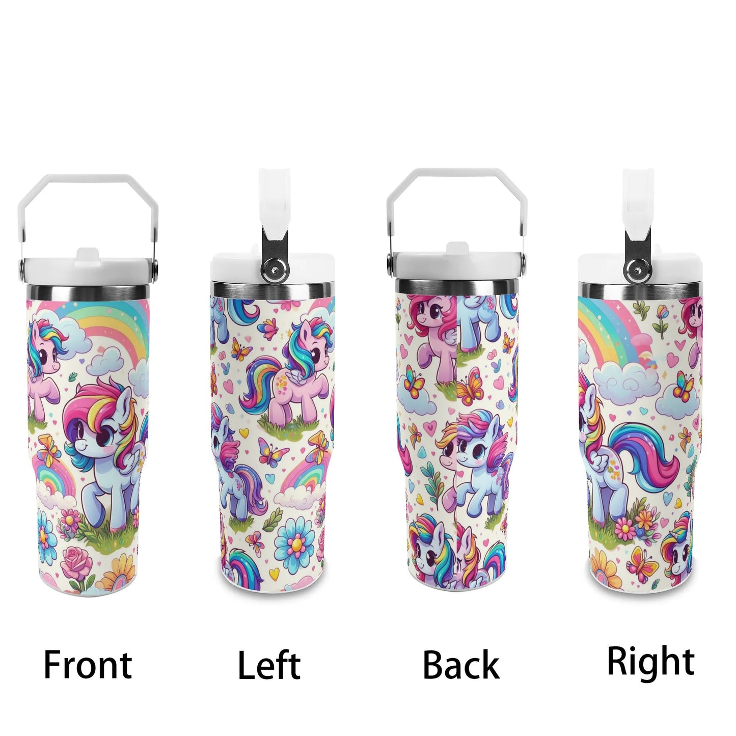 My Little Pony Inspired 30oz Stainless Steel Tumbler