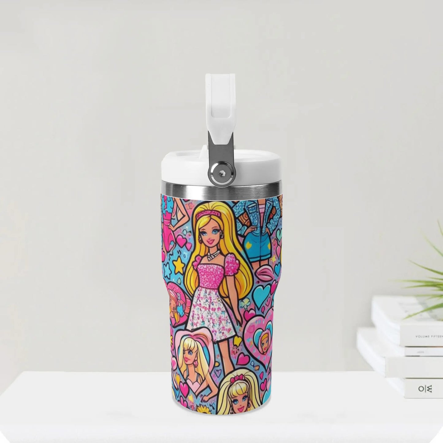 Barbie Inspired 20oz Stainless Steel Tumbler