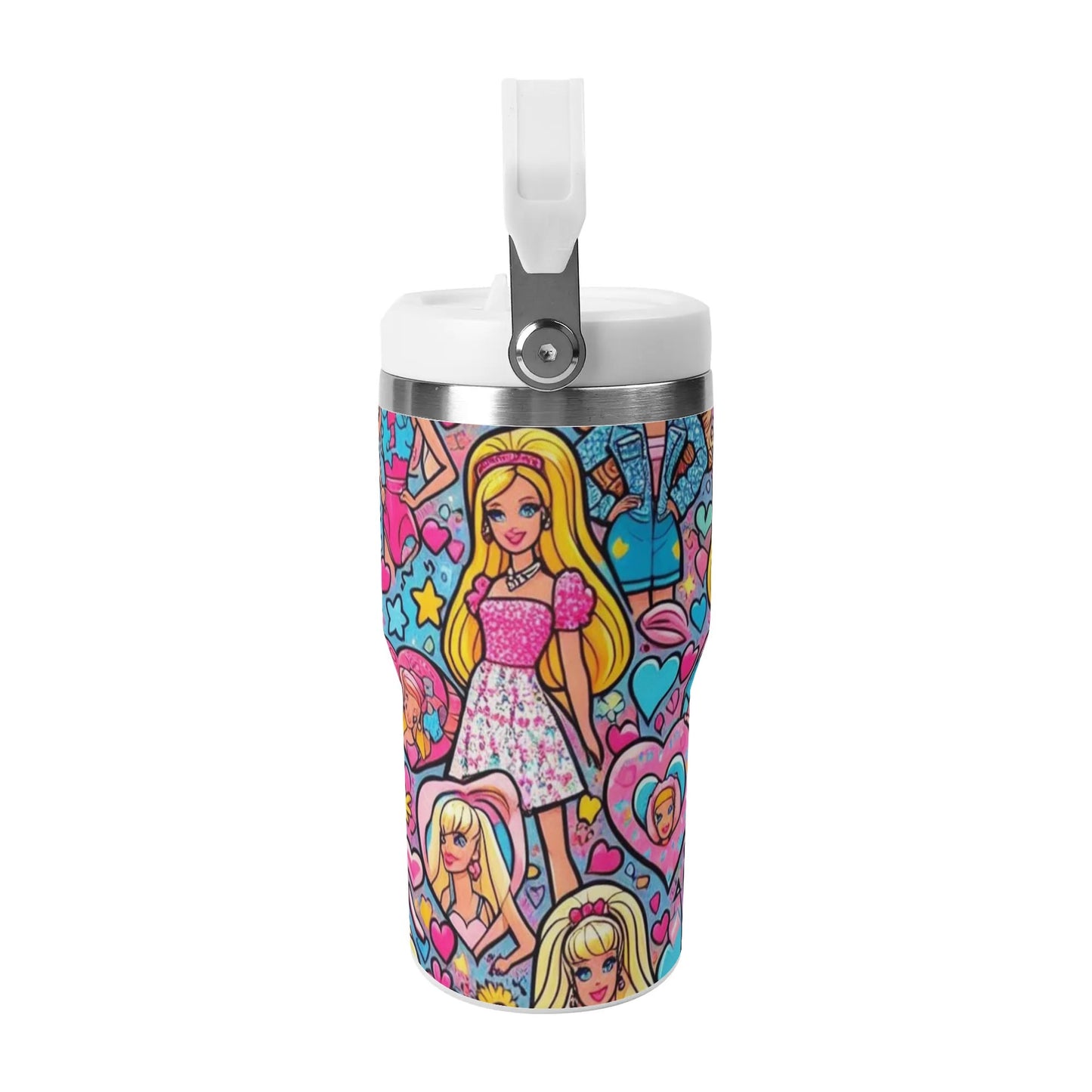 Barbie Inspired 20oz Stainless Steel Tumbler