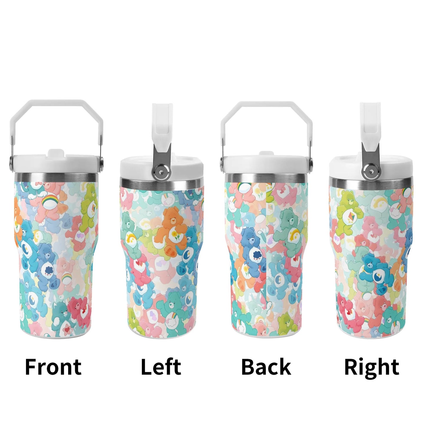 Carebears Inspired 20oz Stainless Steel Tumbler