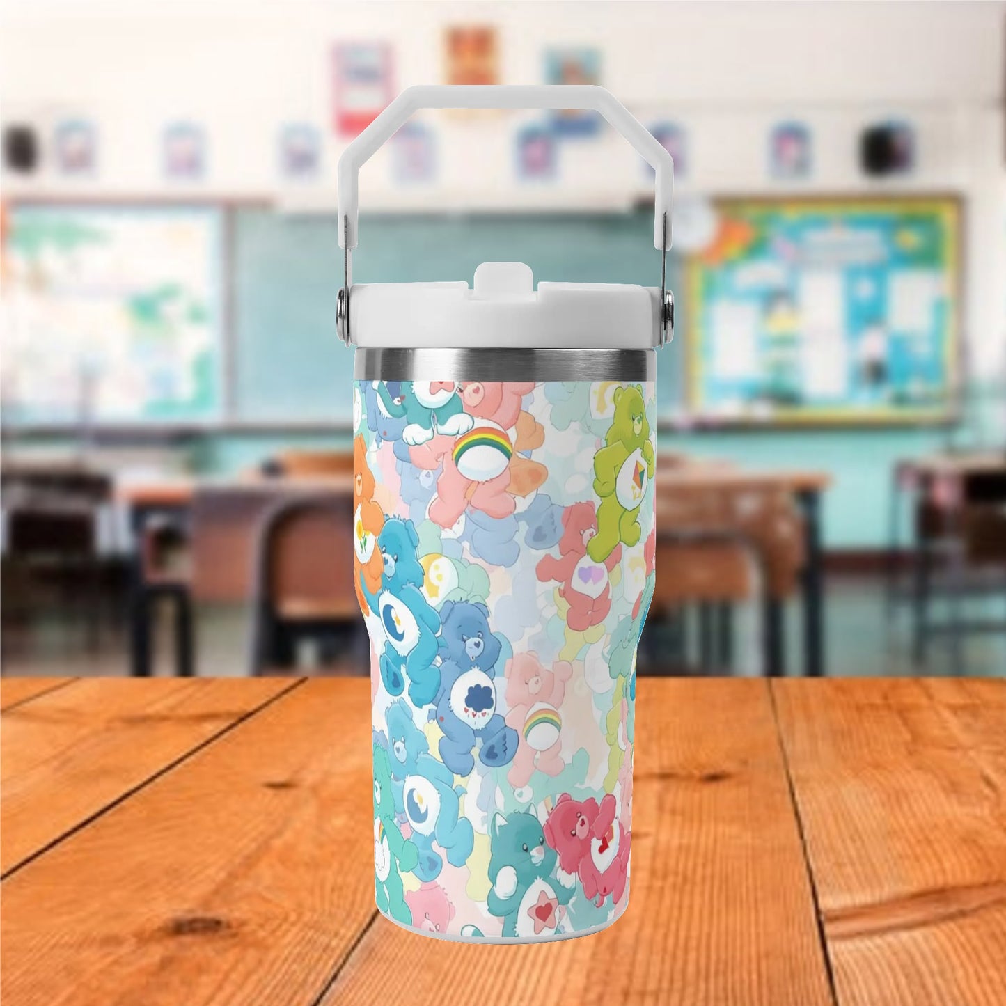 Carebears Inspired 20oz Stainless Steel Tumbler