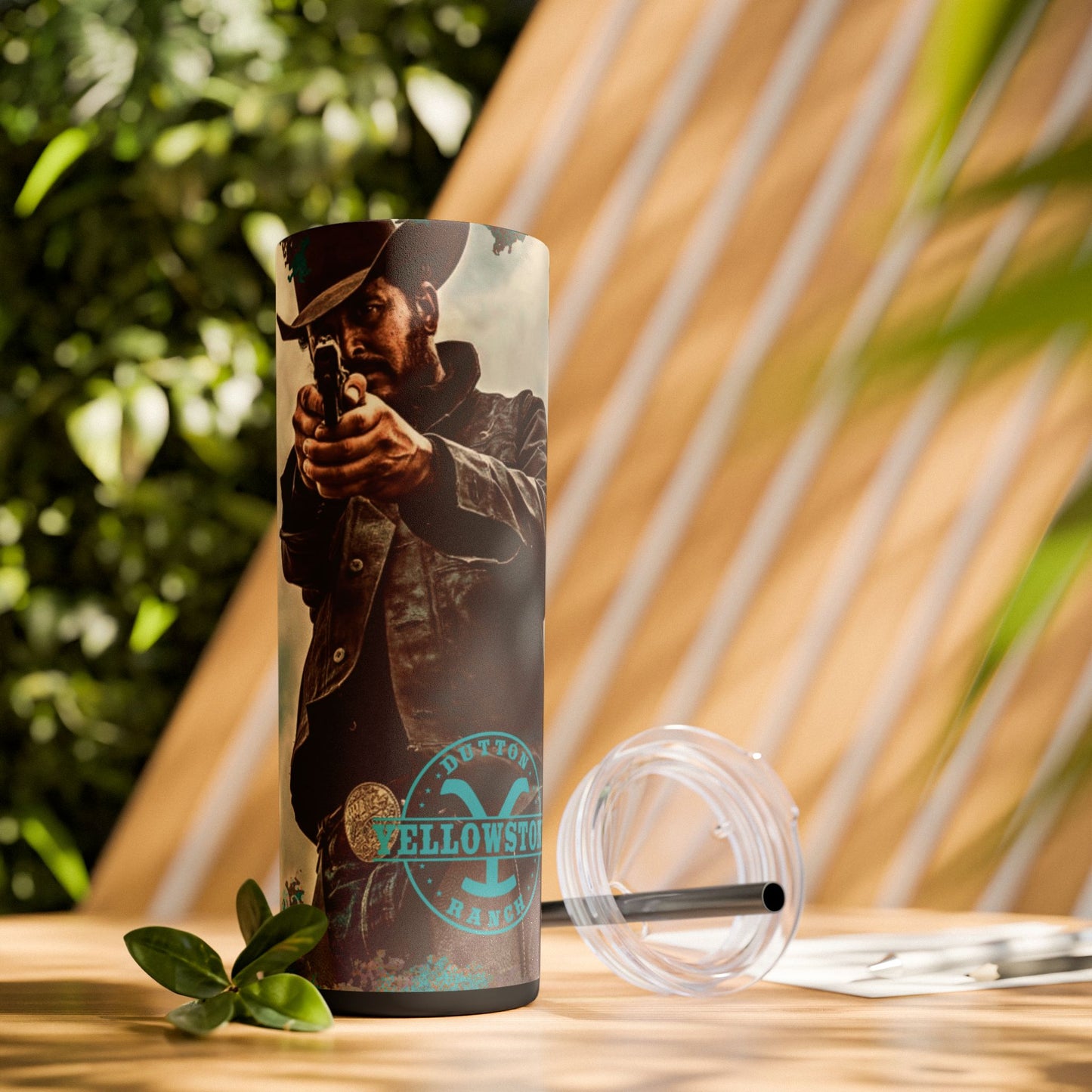 Rip Wheeler Yellowstone Themed 20oz Skinny Tumbler