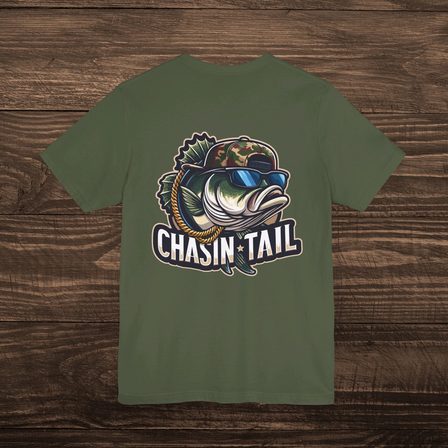 Chasin' Tail Fishing Bella Canvas Men's Tee Shirt