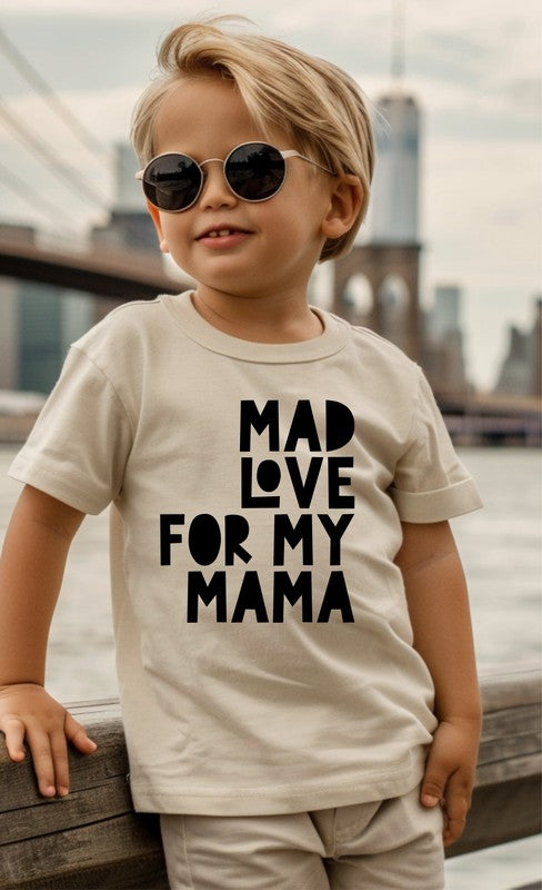 Mad Love For Mama Toddler Graphic Tee