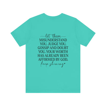 Let Them & Keep Shining Women's Graphic Tee