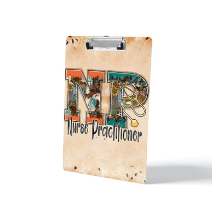 Nurse Practitioner (NP) Western Style Clipboard