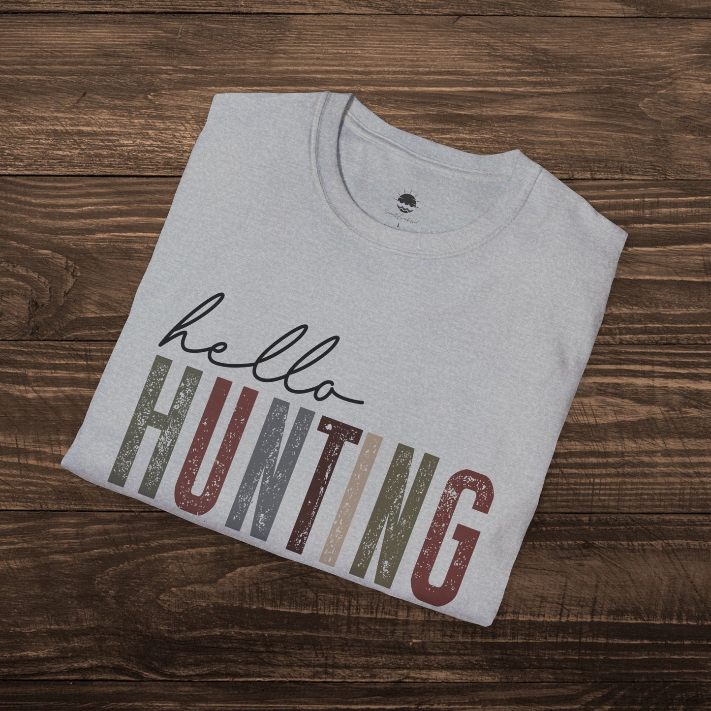 Hello Hunting Season, Goodbye Husband Women’s Graphic Tee