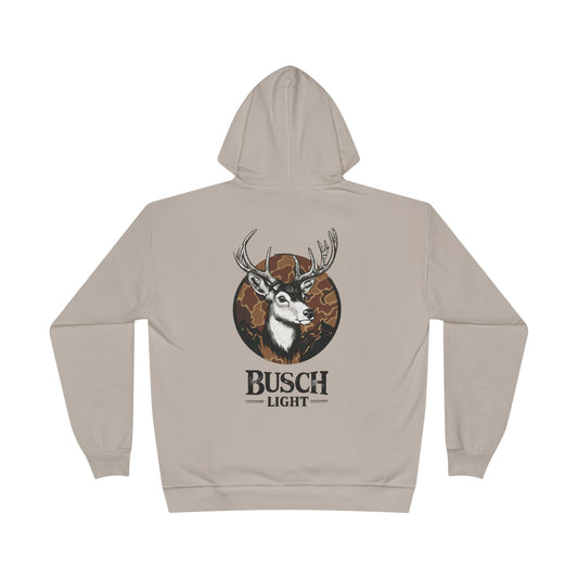 Busch Light Style Camo Deer Hanes Ecosmart 50/50 Pullover Hoodie