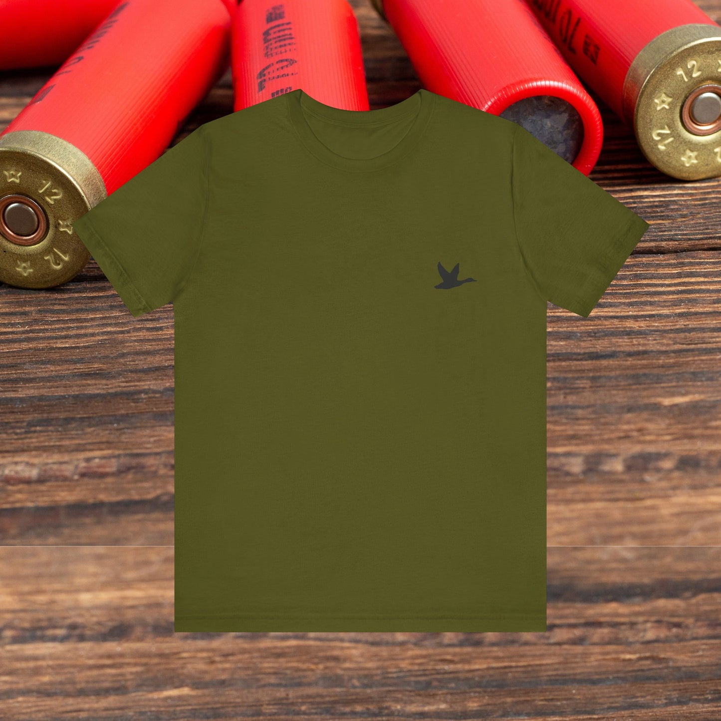 Duck Hunting “Smoking Quack” Men's Bella Canvas Short Sleeve Tee