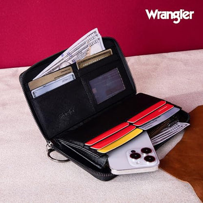 Wrangler Womens Wallet Wristlet for Women