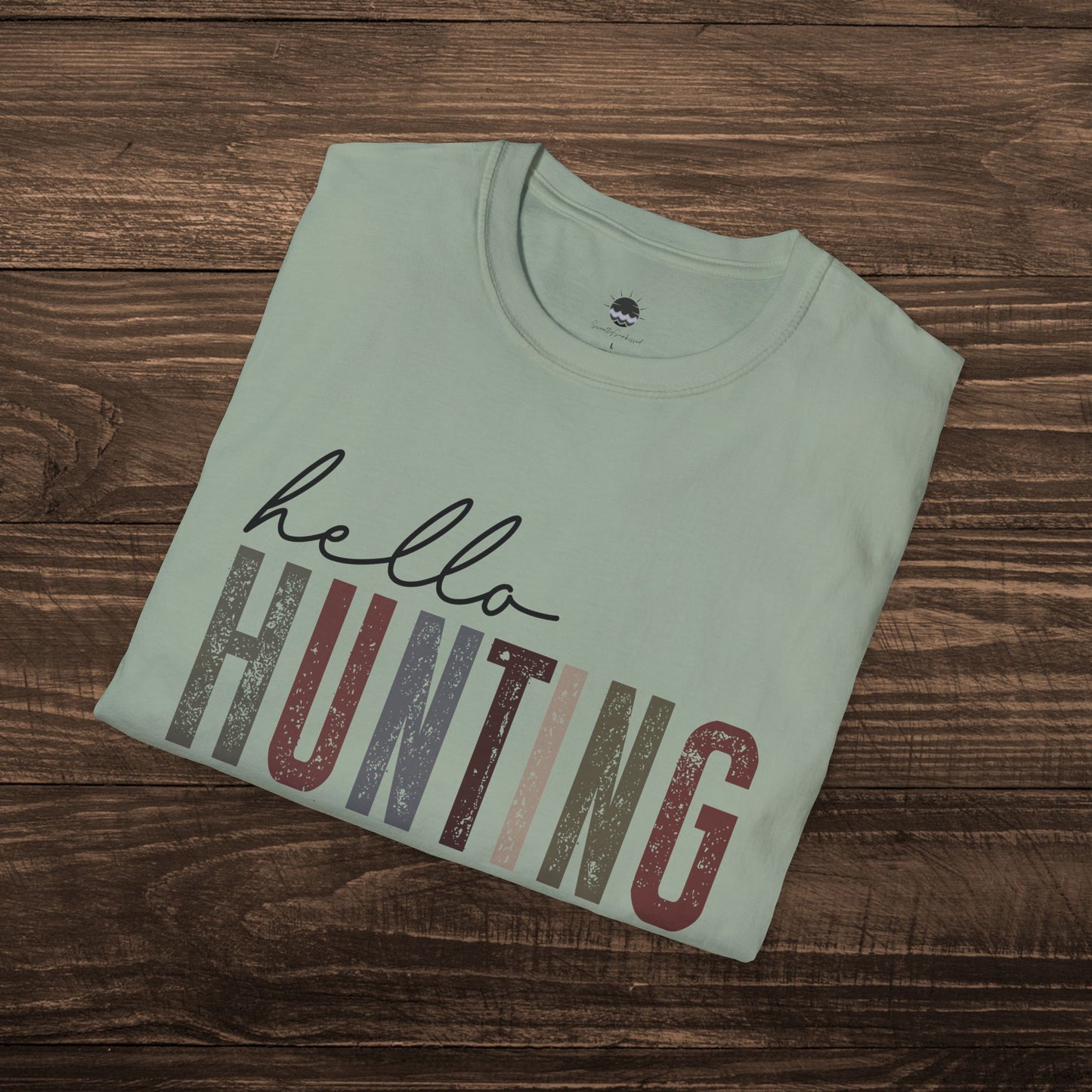 Hello Hunting Season, Goodbye Husband Women’s Graphic Tee