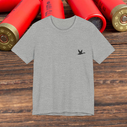 Duck Hunting “Smoking Quack” Men's Bella Canvas Short Sleeve Tee