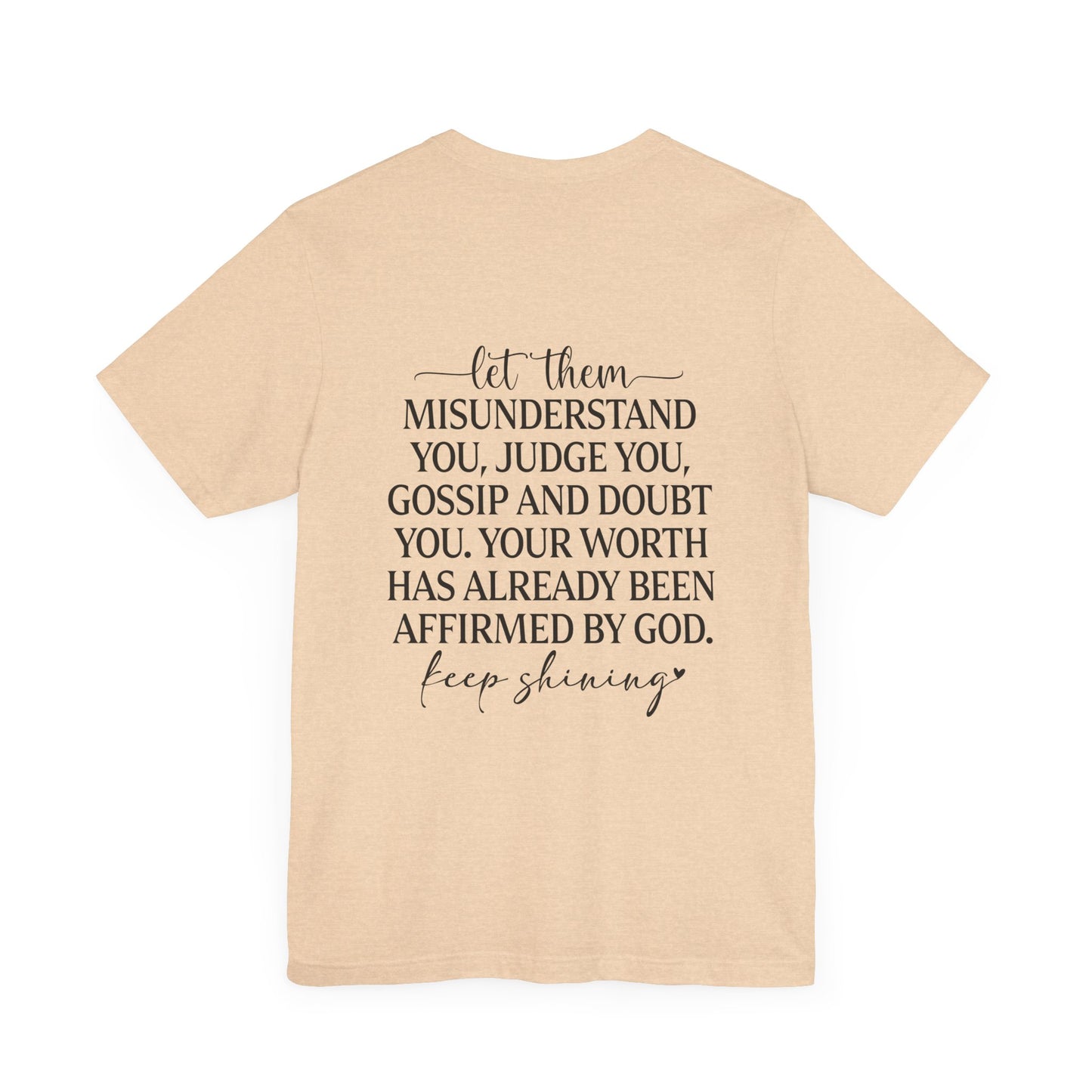 Let Them & Keep Shining Women's Graphic Tee