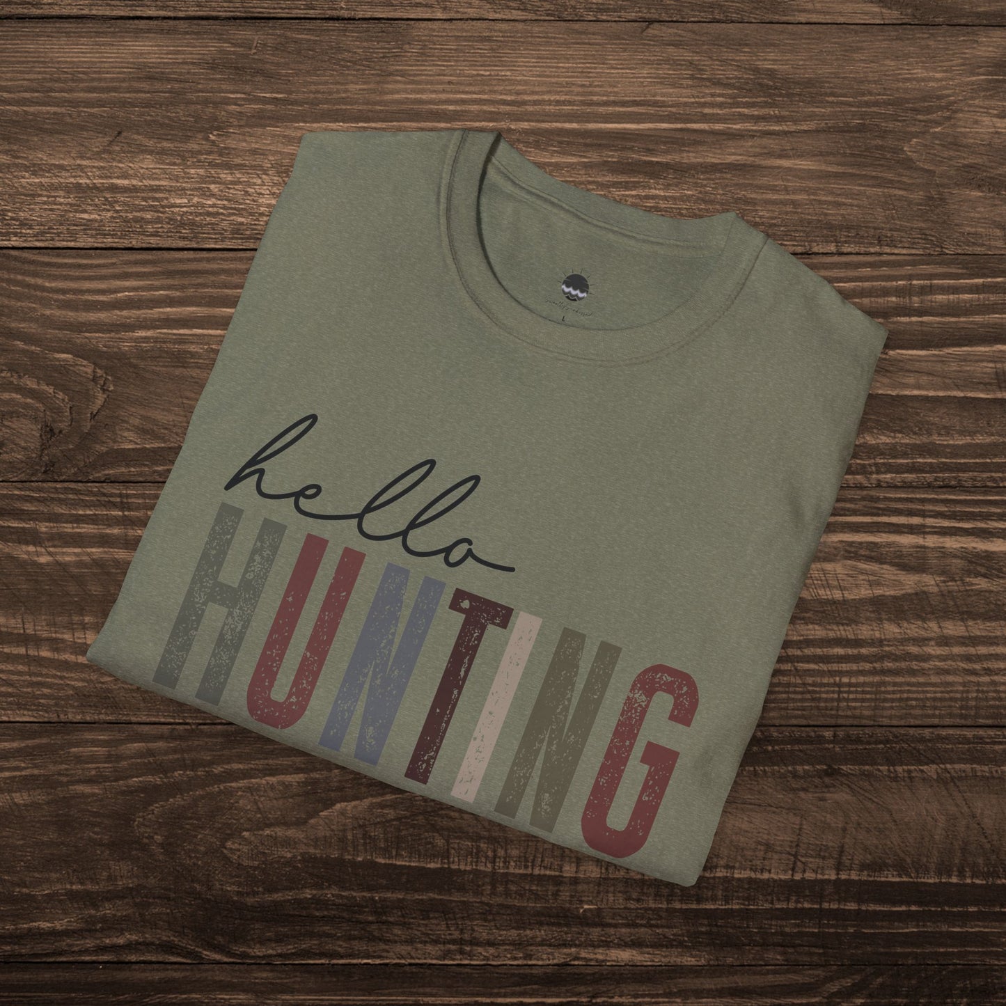 Hello Hunting Season, Goodbye Husband Women’s Graphic Tee