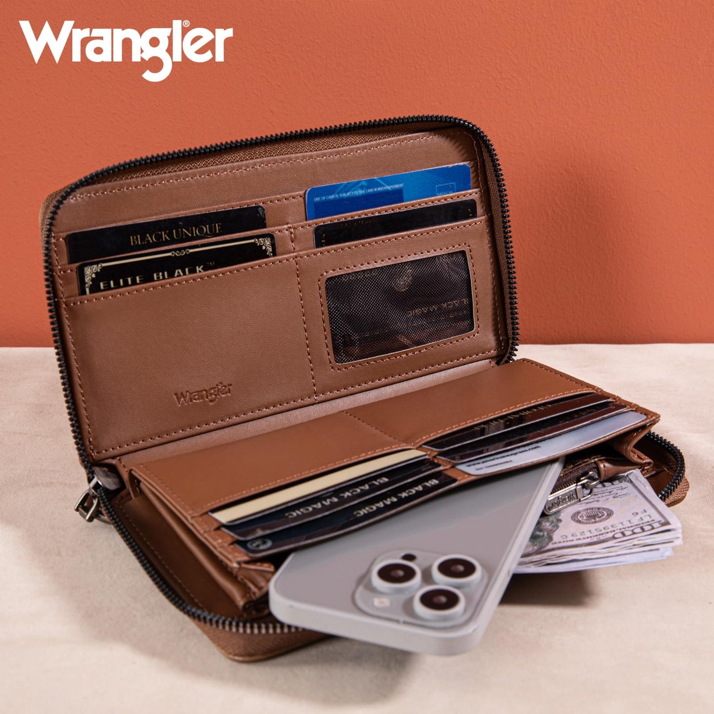 Wrangler Womens Wallet Wristlet for Women