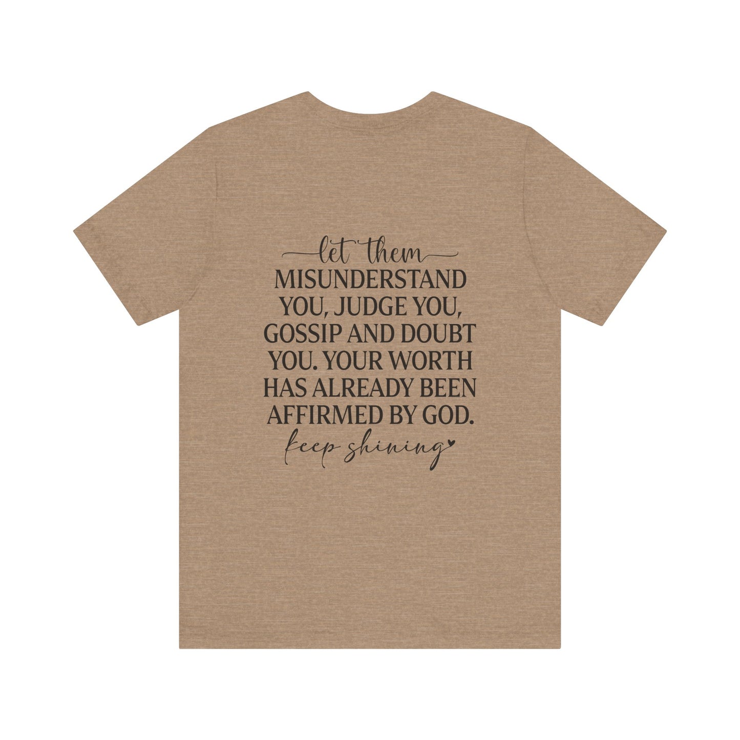 Let Them & Keep Shining Women's Graphic Tee