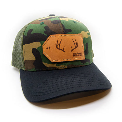 Buck Antler Patch Hat