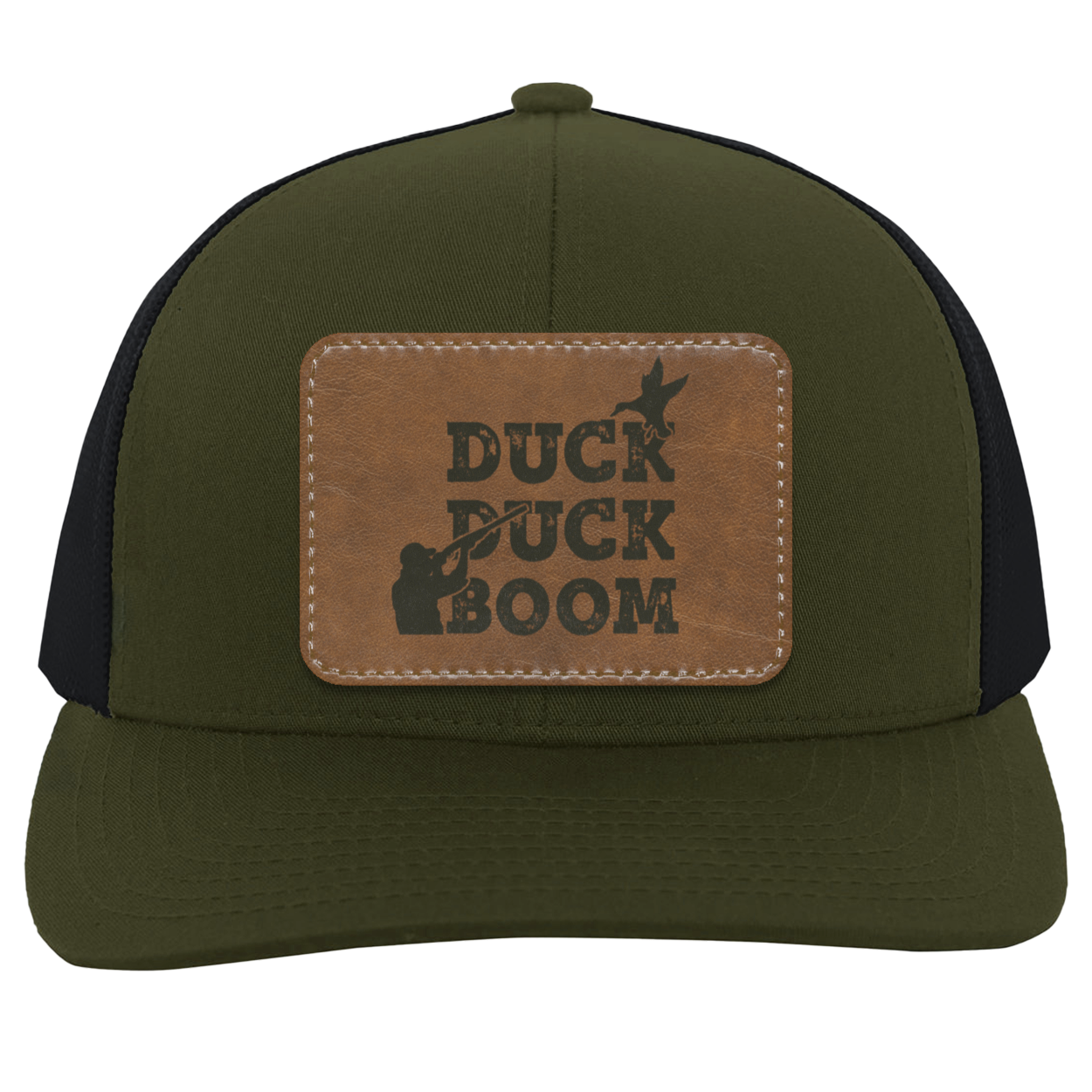 Duck Duck Boom Duck Hunting Men's Trucker Snap-Back Hat