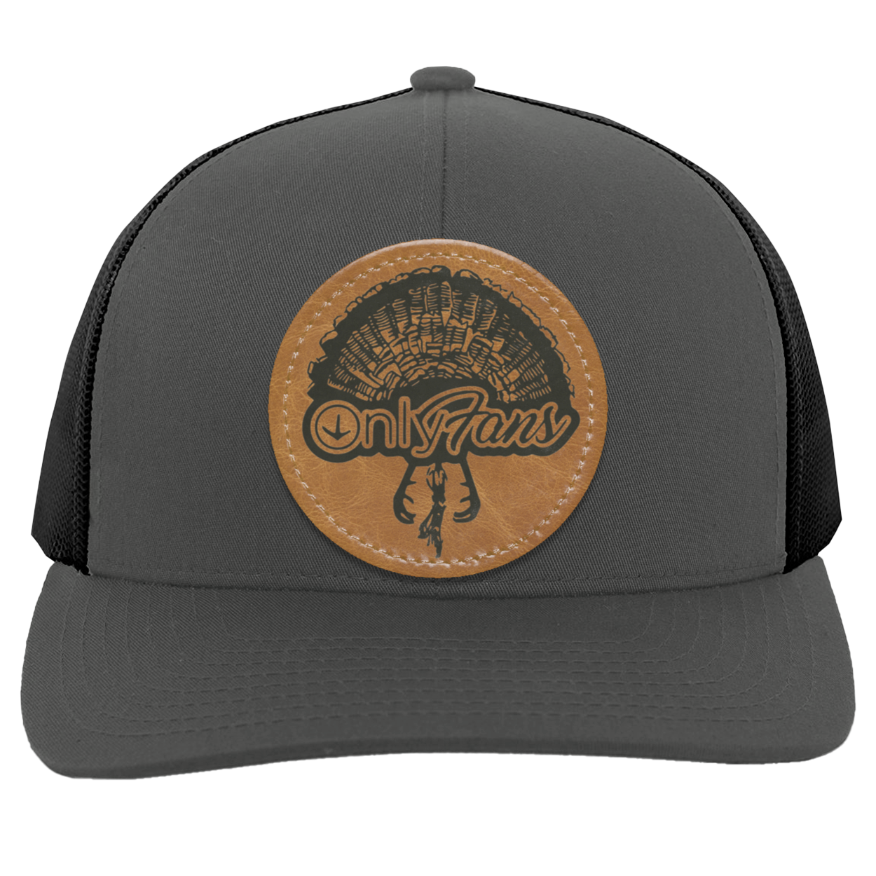 OnlyFans Hunting Turkey Fan Men's Trucker Snap-Back Hat