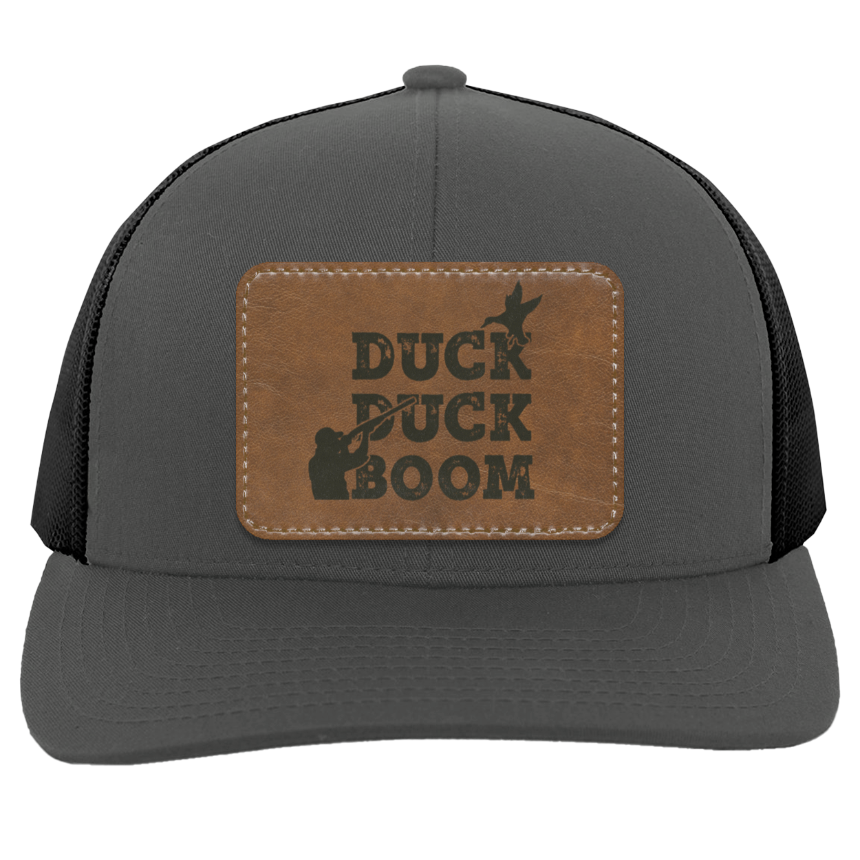 Duck Duck Boom Duck Hunting Men's Trucker Snap-Back Hat