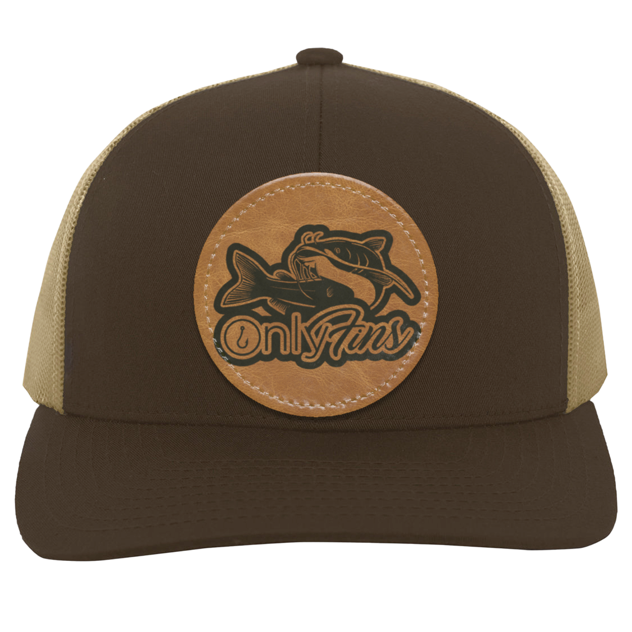 Only Fins Catfish Men's Trucker Snap-Back  Hat