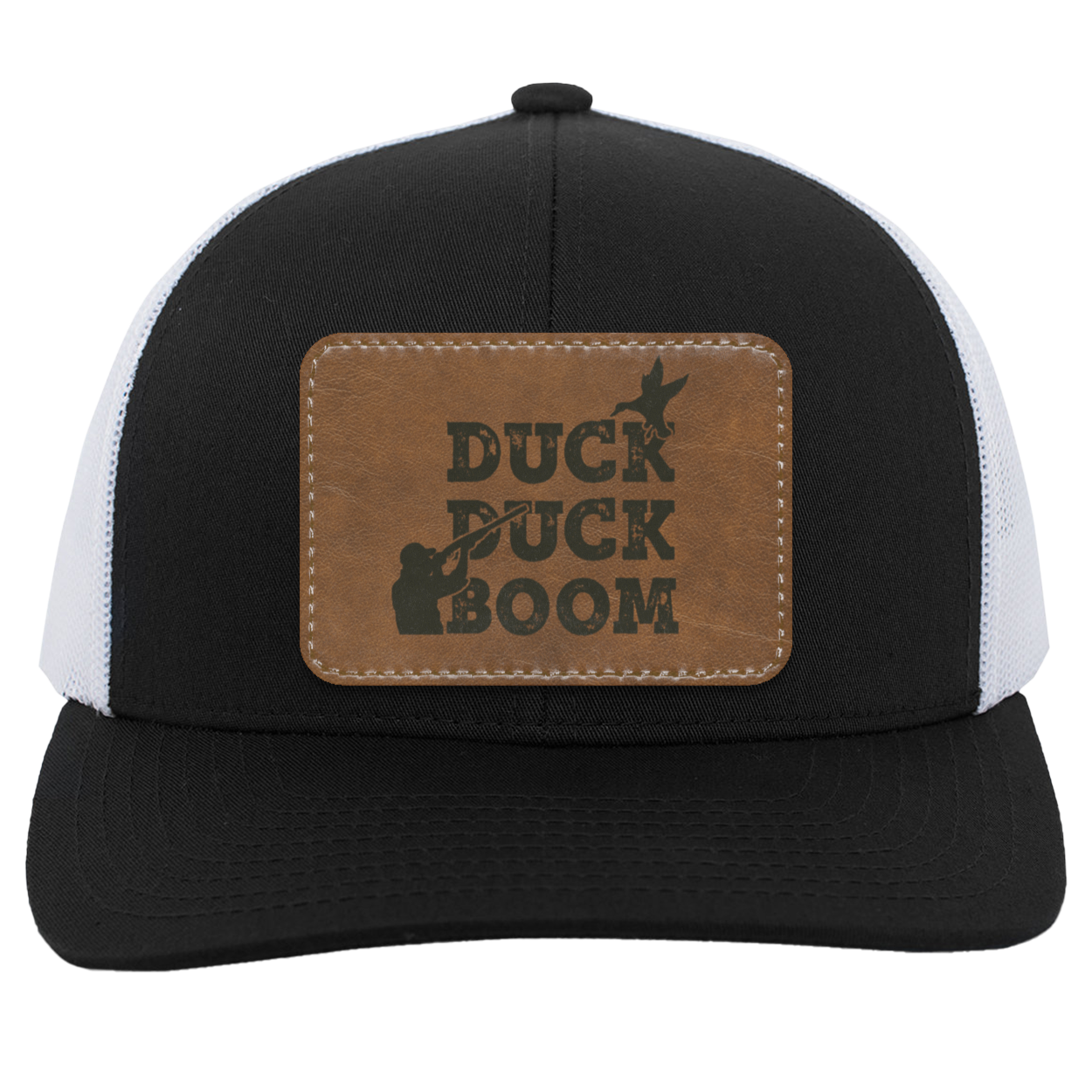 Duck Duck Boom Duck Hunting Men's Trucker Snap-Back Hat