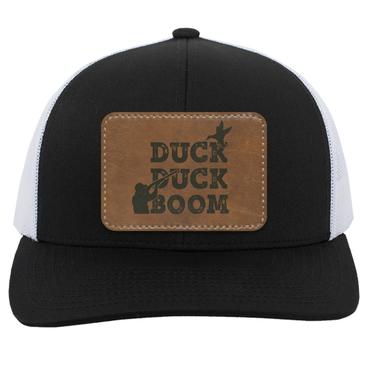 Duck Duck Boom Duck Hunting Men's Trucker Snap-Back Hat