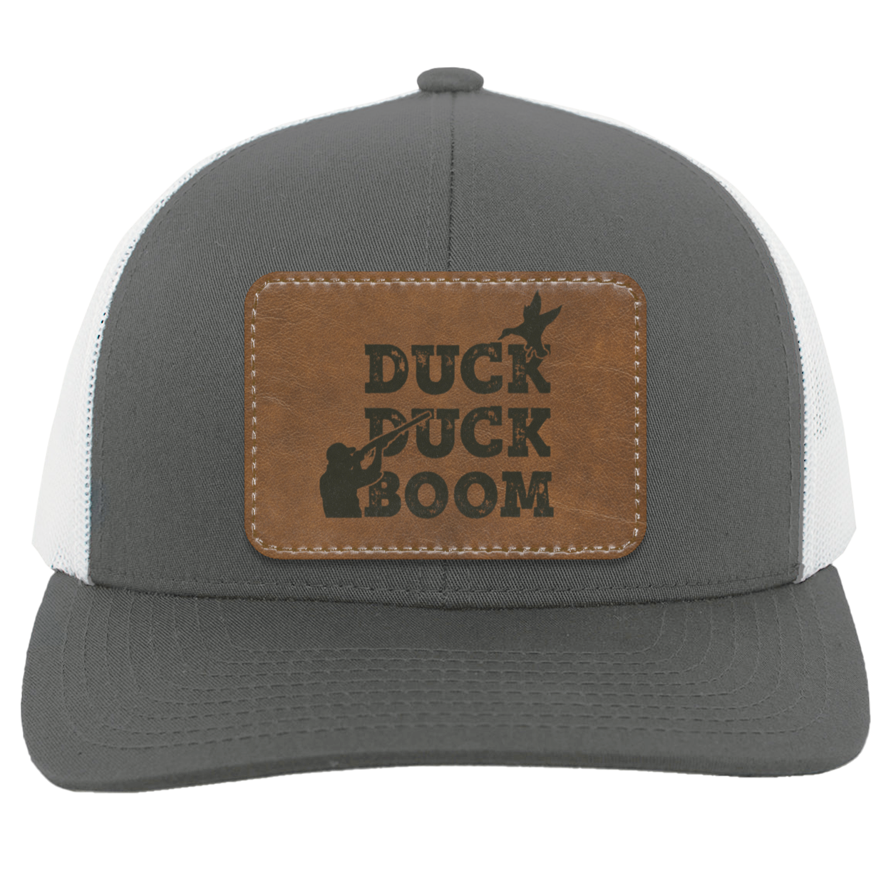 Duck Duck Boom Duck Hunting Men's Trucker Snap-Back Hat