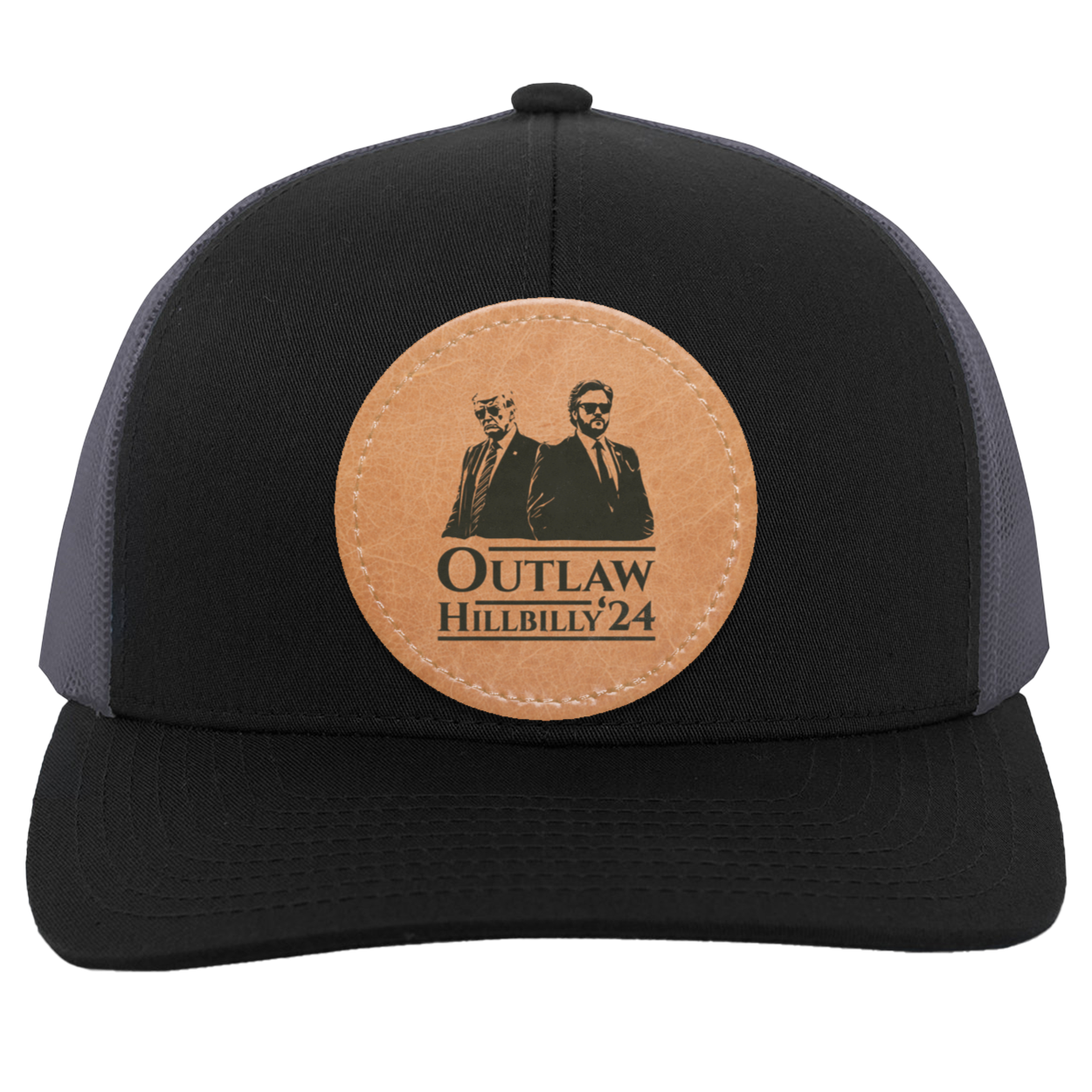 Outlaw Hillbilly 2024 Men's Trucker Snapback Mesh Hat