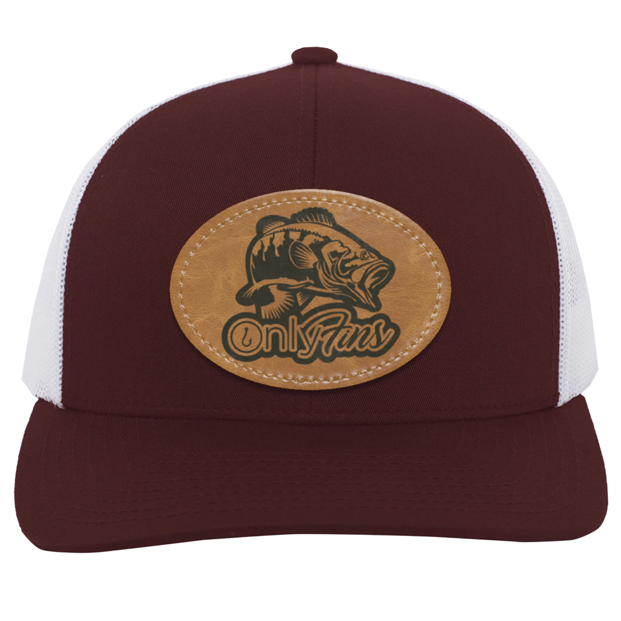 Only Fins Bass Fish Men's Trucker Snap-Back