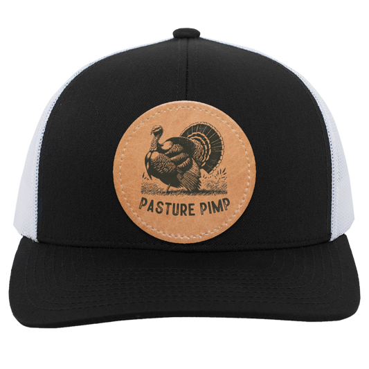 Pasture Pimp Struttin' Turkey Men's Mesh Trucker Snap-Back Hat