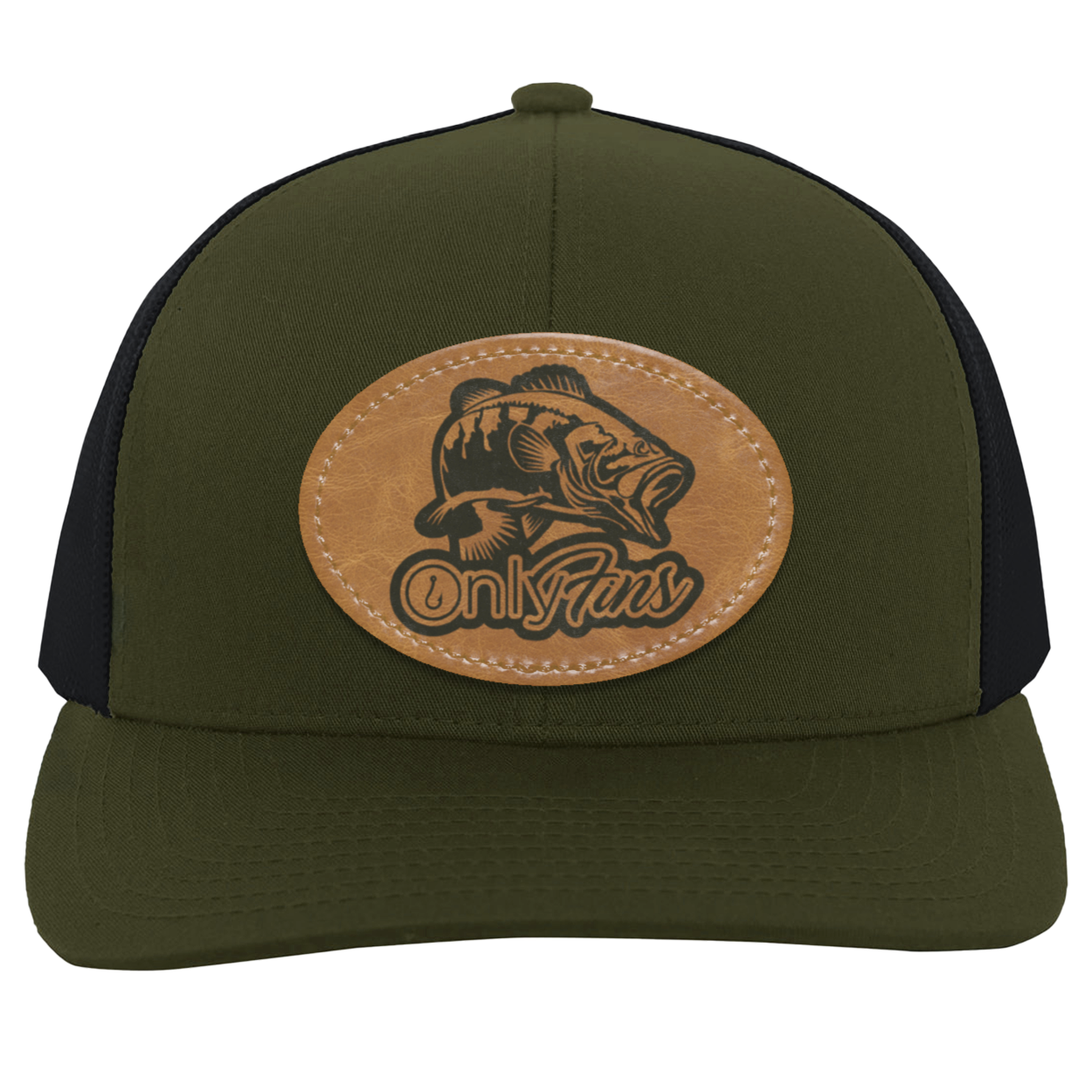 Only Fins Bass Fish Men's Trucker Snap-Back