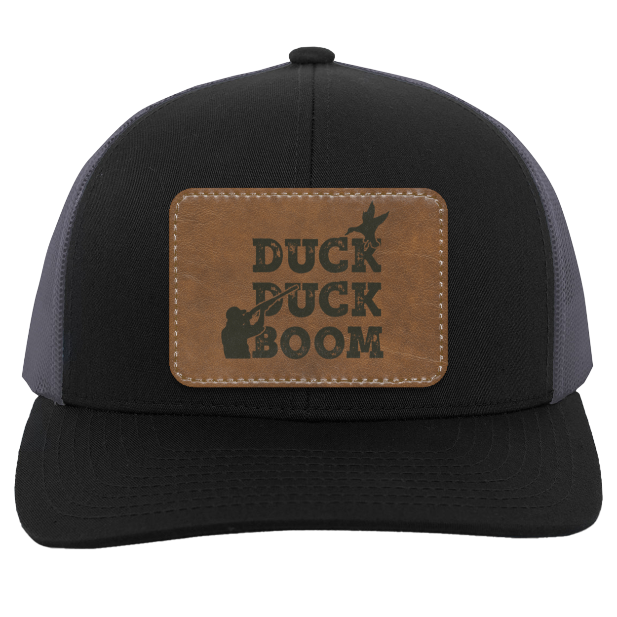 Duck Duck Boom Duck Hunting Men's Trucker Snap-Back Hat