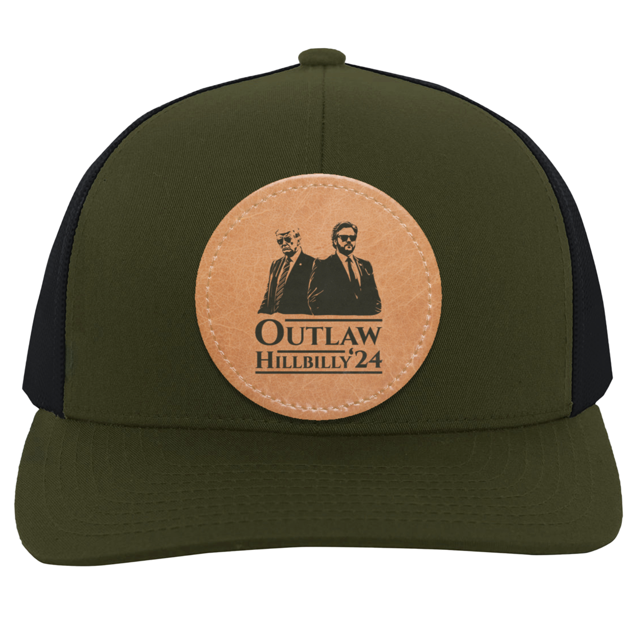 Outlaw Hillbilly 2024 Men's Trucker Snapback Mesh Hat