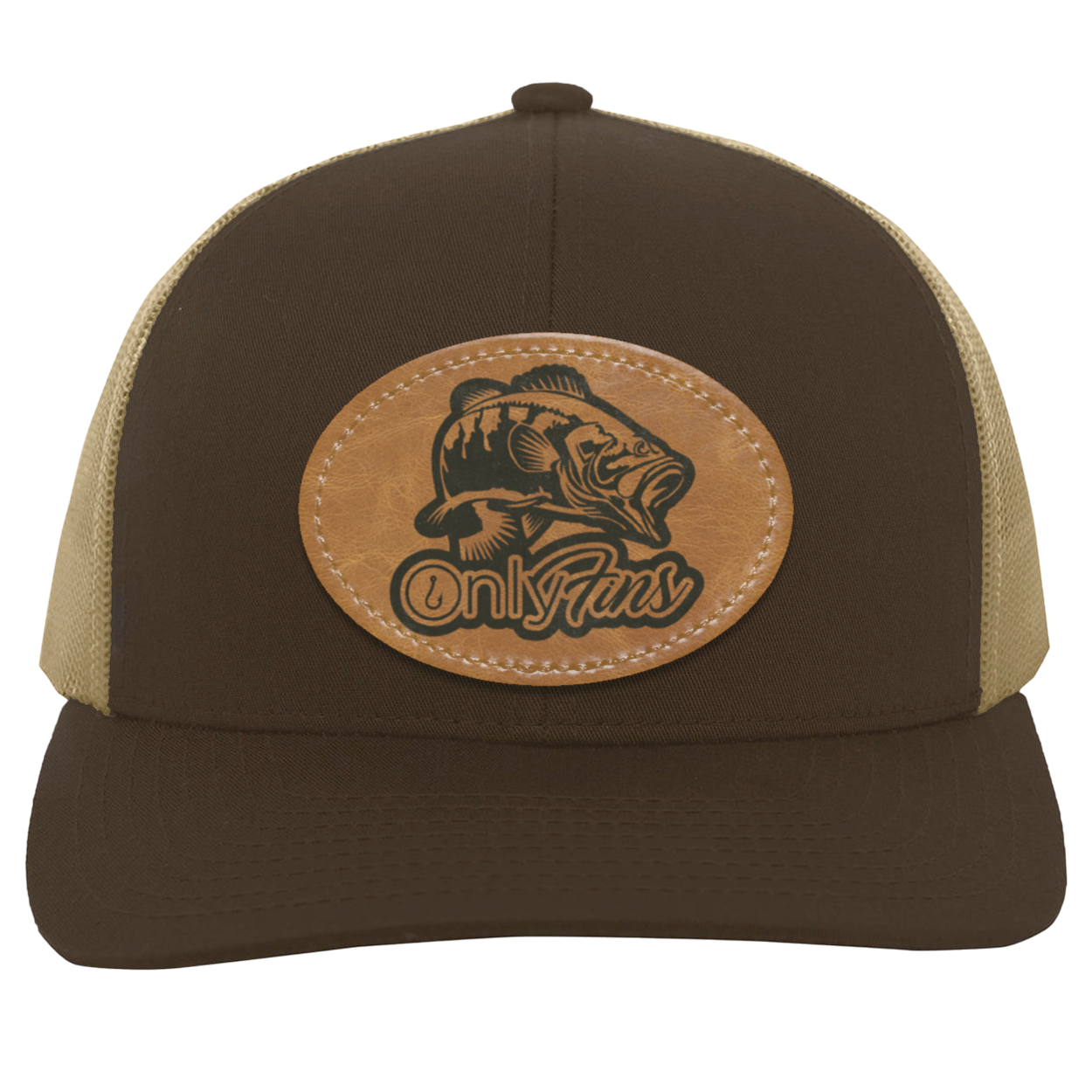 Only Fins Bass Fish Men's Trucker Snap-Back