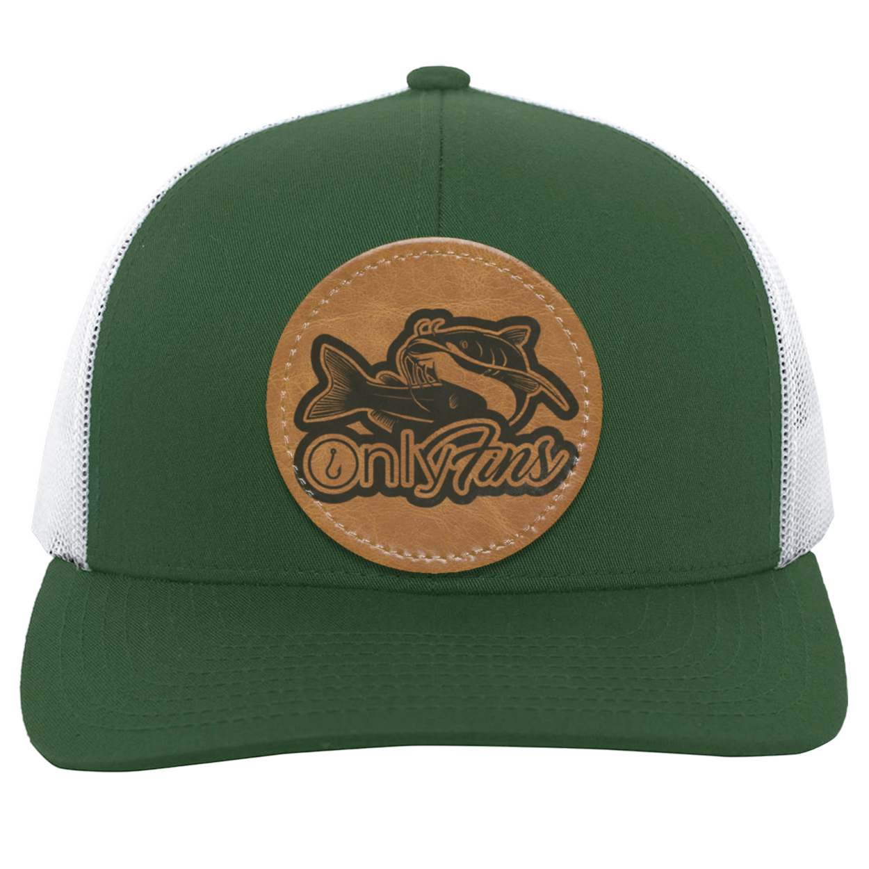 Only Fins Catfish Men's Trucker Snap-Back  Hat