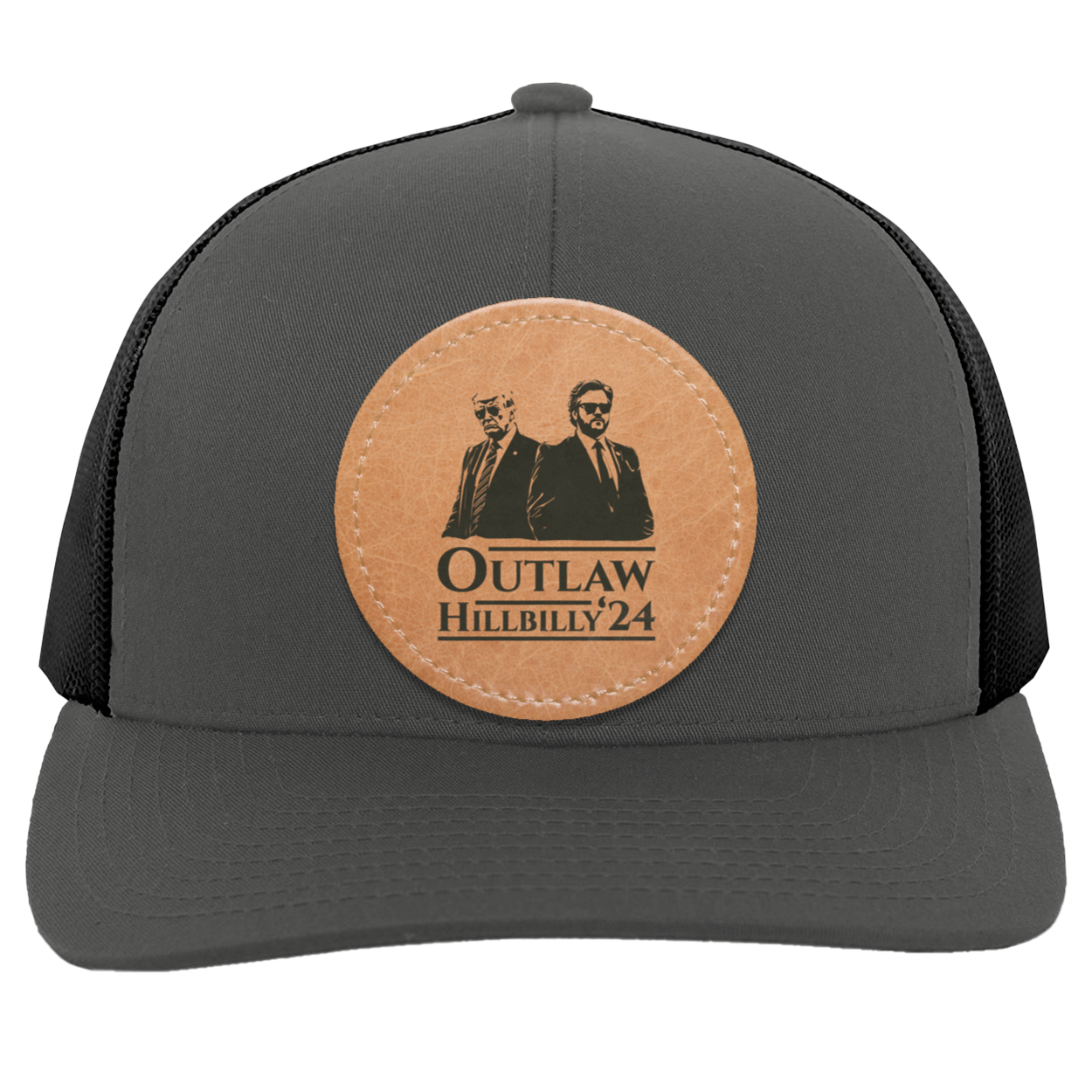 Outlaw Hillbilly 2024 Men's Trucker Snapback Mesh Hat