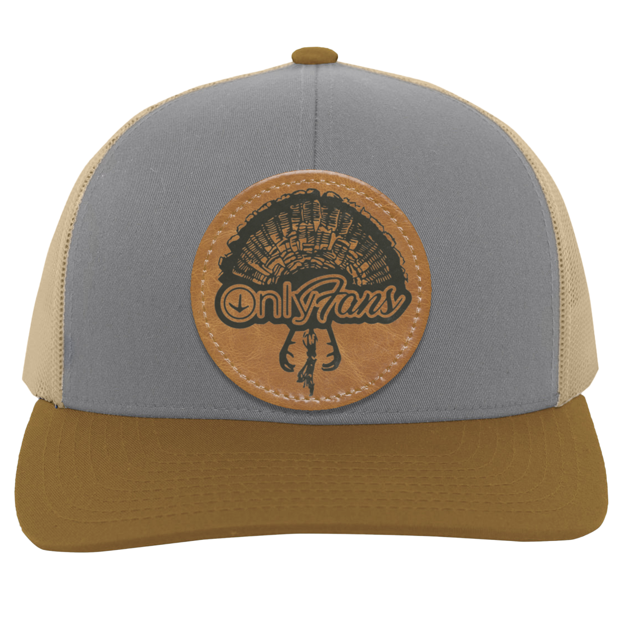 OnlyFans Hunting Turkey Fan Men's Trucker Snap-Back Hat