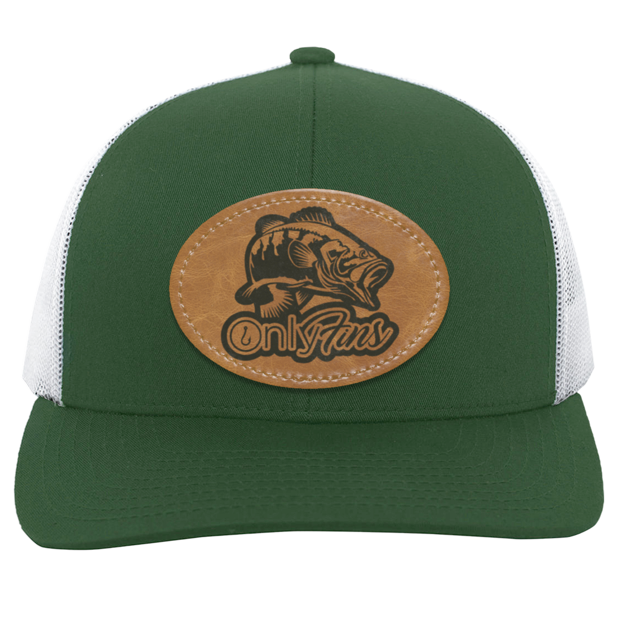 Only Fins Bass Fish Men's Trucker Snap-Back