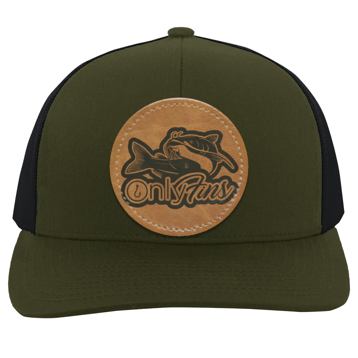 Only Fins Catfish Men's Trucker Snap-Back  Hat